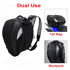 Borsa Sella Moto Impermeabile Posteriore - Zaino da moto U33140024 - Ilgrandebazar