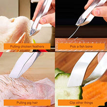 Carica l&#39;immagine nel visualizzatore di Gallery, SelfTek 5 Pezzi Pinze in Acciaio Inox da 3 Pollici 6.3 Pollici... - Ilgrandebazar