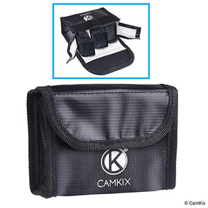 CAMKIX Borsa Batteria Anti Esplosione LiPo Mavic Pro 2 / 3 batterie - Ilgrandebazar