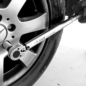 S&R Chiave Dinamometrica 1/2 ' 46 cm (28-210 Nm) + Prolunga 46