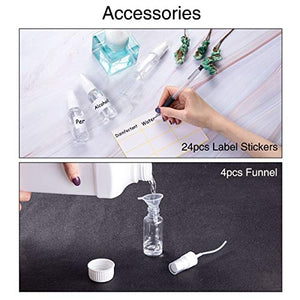 Bottiglie Spray Vuoto Trasparente Flacone Plastica Fine Nebbia...
