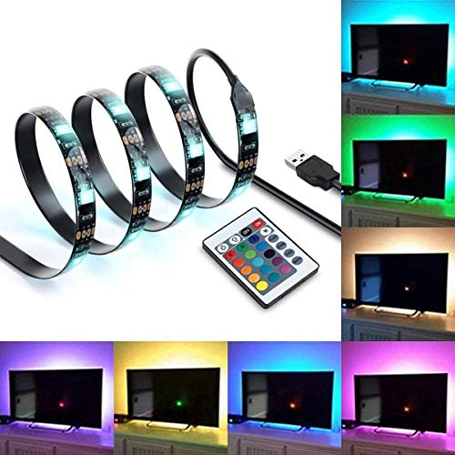 IREGRO 200cm TV LED Posteriore di Illuminazione Kit, Multi Color Luce... - Ilgrandebazar