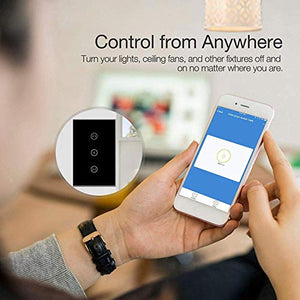 Jinvoo Smart US WIFI Touch Switch, telecomando senza fili, interruttore per...