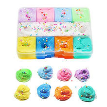 Carica l&#39;immagine nel visualizzatore di Gallery, SWZY Fluffy Slime Putty Floam Kit for Stress Relief Toy Super C - Ilgrandebazar