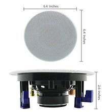 Carica l'immagine nel visualizzatore di Gallery, COPPIA CASSE ALTOPARLANTI DIFFUSORE AUDIO BLUETOOTH SOFFITTO INCASSO 160W - Ilgrandebazar