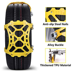 SUPTEMPO Catene da Neve, Neve Auto per Vetture, SUV, Veicoli... - Ilgrandebazar