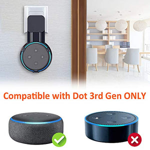 Cocoda Wall Mount Stand per Dot 3nd Generation, una Soluzione Nero