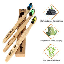 Carica l&#39;immagine nel visualizzatore di Gallery, Spazzolino Bamboo, Bamboo Toothbrushes Confezione da 6, - Ilgrandebazar