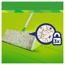 Carica l&#39;immagine nel visualizzatore di Gallery, Swiffer Starter Kit Scopa con 1 Manico + 8 Panni di 1 Scopa, 8