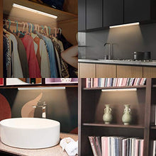 Carica l&#39;immagine nel visualizzatore di Gallery, Lampada da Armadio, TASMOR Luce Armadio Led con Sensore, Auto On/Off 1 Pezzo - Ilgrandebazar