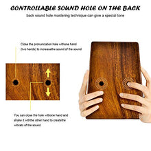 Carica l&#39;immagine nel visualizzatore di Gallery, Kalimba 17 Tasti Professionale in Legno Massello KOA Thumb/Finger Piano,... - Ilgrandebazar