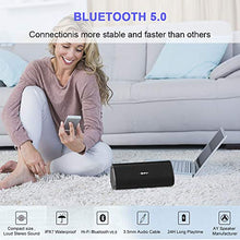Carica l&#39;immagine nel visualizzatore di Gallery, AY Casse Bluetooth 30W, Altoparlante 5.0 Portatile Audio Nero