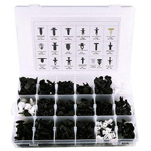 Carica l'immagine nel visualizzatore di Gallery, GORVELL 435pcs 19 misure clip fermi auto con kit di rimozione strumento di...