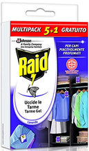 Carica l&#39;immagine nel visualizzatore di Gallery, Raid Tarme Gel Multipack, Antitarme dei vestiti - Profumazione Lavanda -... - Ilgrandebazar