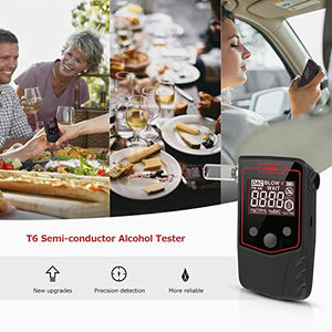 Oasser Etilometro Portatile Certificato Alcool Tester Digitale Schermo LCD... - Ilgrandebazar
