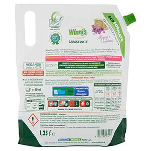 Winni's Naturel Detersivo Lavatrice Ecoformato Aleppo e Verbena 25 Lavaggi -... - Ilgrandebazar