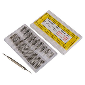 WINOMO 360pcs cinturino dell'acciaio inossidabile di collegamento Pins Bar... - Ilgrandebazar