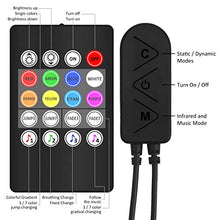 Carica l&#39;immagine nel visualizzatore di Gallery, BACKTURE Striscia LED, 5M 150 LED RGB 5050 Intelligente Retroilluminazione 5m