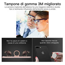 Carica l'immagine nel visualizzatore di Gallery, Ossky Anello Supporto Telefono Cellulari Universale Oro Rosa+Argento