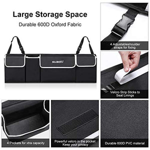 Organizer Auto, SUAOKI Bagagliaio Multi-tasca Borsa...