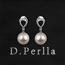 Carica l&#39;immagine nel visualizzatore di Gallery, Perla Orecchini Argento 925 D.Perlla Donne D&#39;acqua Dolce Coltivate a... - Ilgrandebazar