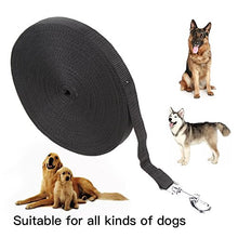 Carica l'immagine nel visualizzatore di Gallery, CtopoGo Guinzaglio da addestramento per Cane Lungo, guinzaglio 6M, Nero