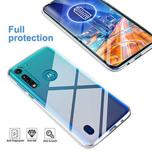 Carica l'immagine nel visualizzatore di Gallery, iBetter per Moto g8 Power Lite Cover + Pellicola Protettiva in Trasparente