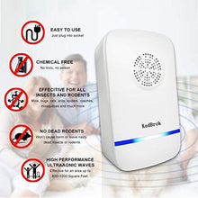 Carica l&#39;immagine nel visualizzatore di Gallery, Antizanzare Ultrasuoni, 4 Pack Repellente ad Ultrasuoni Plug-in 807