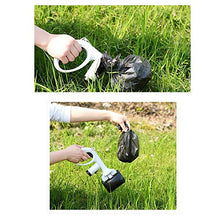 Carica l'immagine nel visualizzatore di Gallery, 2 in 1 Carino Portatile Plastica Pet Poop Collector Manici Lungo Cane Rosso