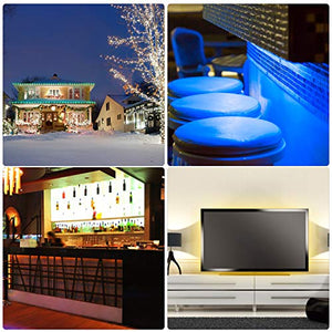 Strisce LED USB, Retroilluminazione TV da 7 M (2X.3.5M) con 16 colori e...