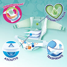 Carica l&#39;immagine nel visualizzatore di Gallery, Pampers Baby Dry Duo Mini, 186 Pannolini, Taglia 2 (3-6 kg) - Ilgrandebazar