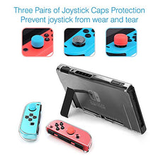 Carica l'immagine nel visualizzatore di Gallery, HEYSTOP Custodia Switch, Switch Cover Trasparente con HD Black