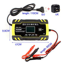 Carica l&#39;immagine nel visualizzatore di Gallery, QIXUNET Caricabatteria/manutentore Intelligente, 01-QIXUNET-Battery-1224V-002