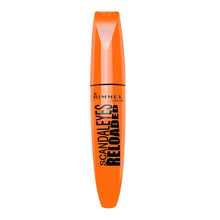 Carica l'immagine nel visualizzatore di Gallery, Rimmel London Mascara ScandalEyes Reloaded, Volume Estremo e Lunga Tenuta, Black Nero 12 ml (Confezione da 1)