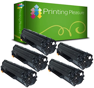 Printing Pleasure 5 Toner Compatibili CE285A 85A Cartuccia Laser per HP 5 - Ilgrandebazar
