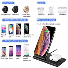 Carica l&#39;immagine nel visualizzatore di Gallery, Hoidokly Caricatore Wireless Doppio, 10W Caricabatterie Senza Fili per Nero - Ilgrandebazar