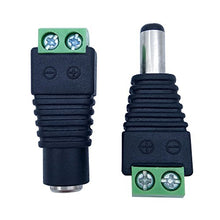 Carica l&#39;immagine nel visualizzatore di Gallery, MZMing [12 Paia] 12V Maschio Femmina Connettori Elettrici DC Adattatore...