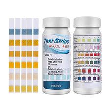 Carica l&#39;immagine nel visualizzatore di Gallery, CNSSKJ - Strisce per test della piscina, 6 in 1, SPA,...