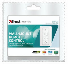 Carica l&#39;immagine nel visualizzatore di Gallery, Trust Smart Home 71164 Telecomando a Parete, Bianco