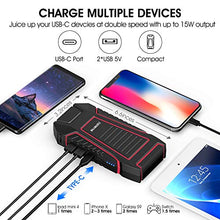 Carica l&#39;immagine nel visualizzatore di Gallery, SUAOKI U7 Avviatore di Emergenza 600A, 12000mAh Auto per Motore - Ilgrandebazar