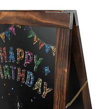 Carica l&#39;immagine nel visualizzatore di Gallery, Arteza Lavagna Magnetica Nera con Cornice ad A, Cancellabile con...