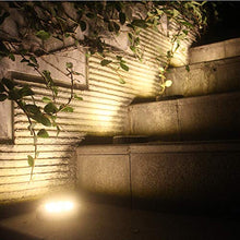 Carica l&#39;immagine nel visualizzatore di Gallery, Luci solari da esterno, Jorft 8 Pack 8 LED Lampade a terra Bianco Caldo