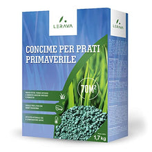 Carica l&#39;immagine nel visualizzatore di Gallery, LERAVA PRIMAVERA concime prato primavera - prato fitto, verde intenso e robusto anziche muschio ed erbacce - Ideale per l&#39;uso di robot rasaerba - 70m²