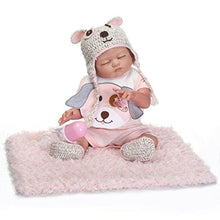 Carica l&#39;immagine nel visualizzatore di Gallery, Pinky Reborn Bambole Baby Doll Morbido Silicone Vinile Corpo...