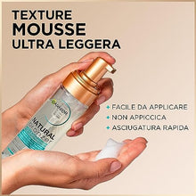 Carica l&#39;immagine nel visualizzatore di Gallery, Garnier Ambre Solaire Mousse Autoabbronzante Natural Bronzer, Viso e Corpo, Per un&#39;Abbronzatura Naturale fino ad Una Settimana, Formula Vegana Arricchita con Acqua di Cocco Idratante, 200 ml