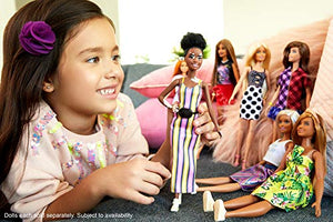 Barbie- Fashionistas Bambola con Vitiligine e Capelli Ricci Castani e... - Ilgrandebazar