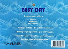 Carica l'immagine nel visualizzatore di Gallery, SET ASCIUGAMANI MICROFIBRA BLUETTE 1+1 VISO E OSPITE - Ilgrandebazar