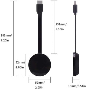 Dongle Display WIFI, ATETION WiFi Senza Fili Ricevitore HDMI TV 1080P Mini Display Airplay Miracast DLNA per IOS/Android/Mac