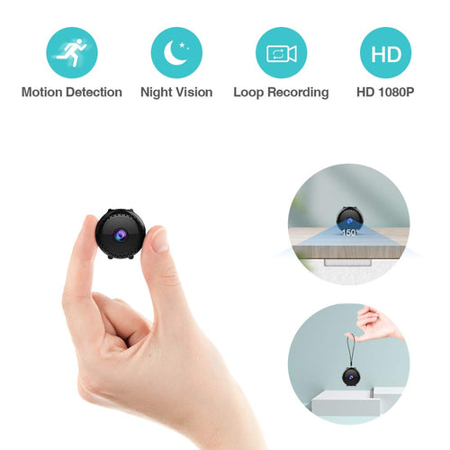 Mini Telecamera Sorveglianza Spia KEAN Full HD 1080P Portatile Micro... - Ilgrandebazar