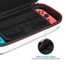 Carica l'immagine nel visualizzatore di Gallery, Keten Custodia per Nintendo Switch, Ultima Versione Rosso e bianco